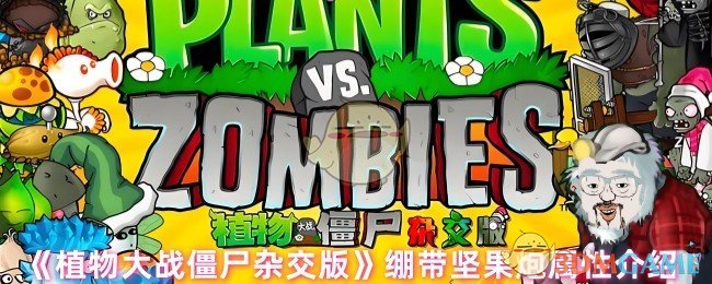 植物战僵尸杂交版绷带坚果炮