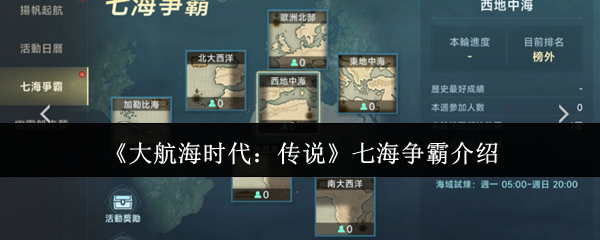 大航海时代传说七海争霸怎么玩
