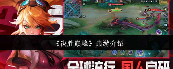 决胜巅峰苏游介绍 英雄苏游即将上线